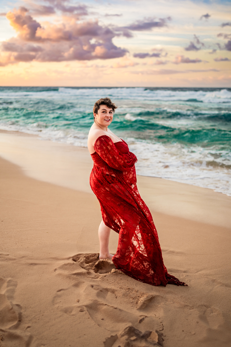 Maternity Photoshoot Honolulu Hawaii